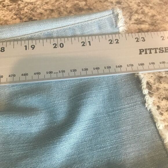 Denizen Levi's Girls High Rise Ankle Straight Raw Hem Size 10 - Picture 10 of 12